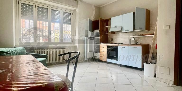 zona giorno cucina vista